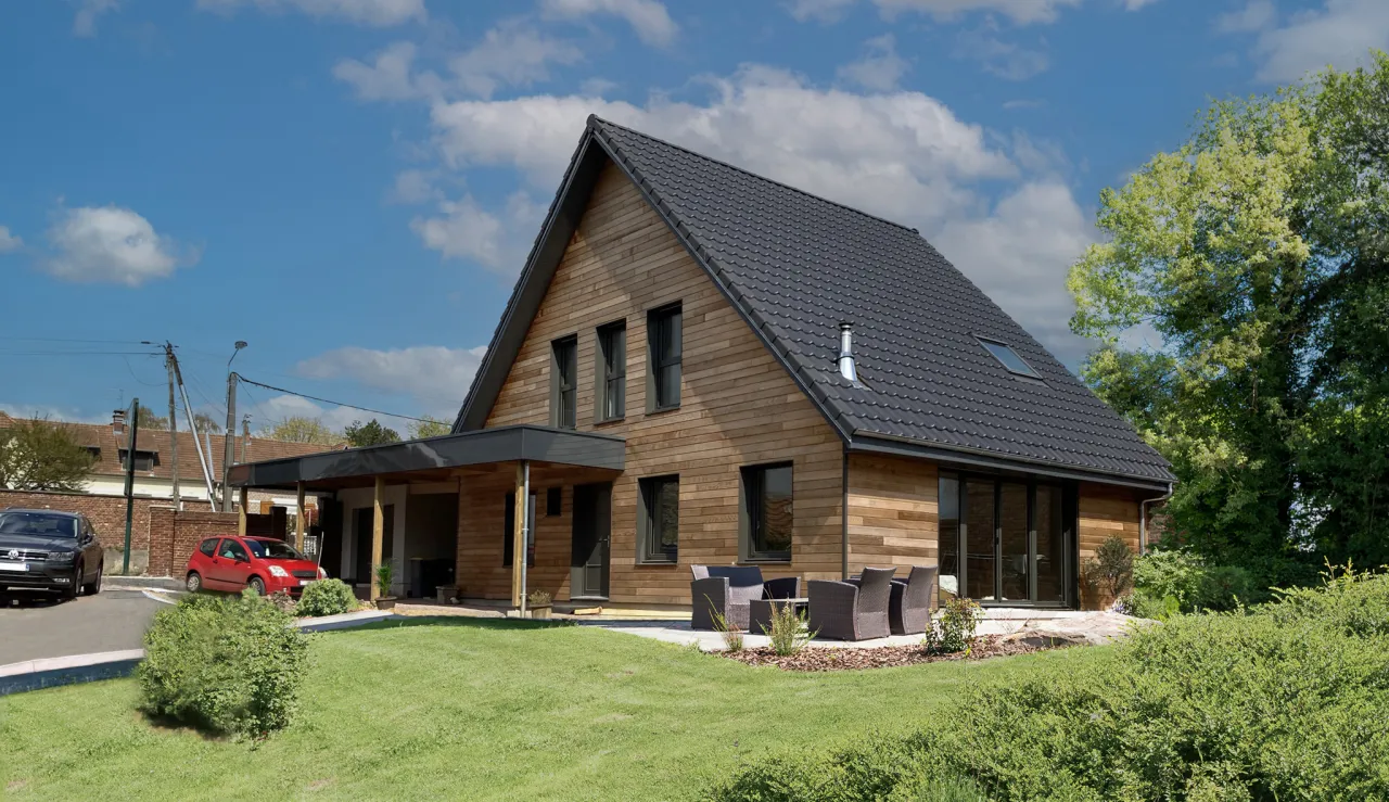 Maison en bois Athies