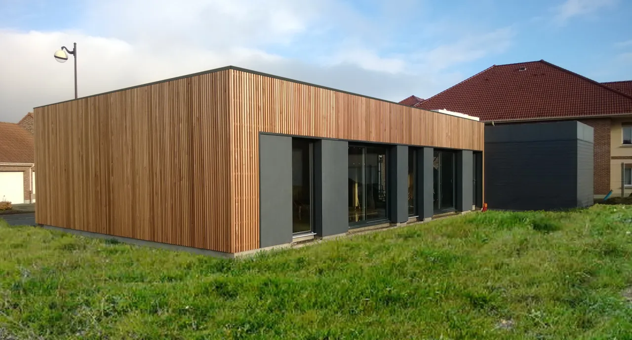 Maison en bois à Burbure