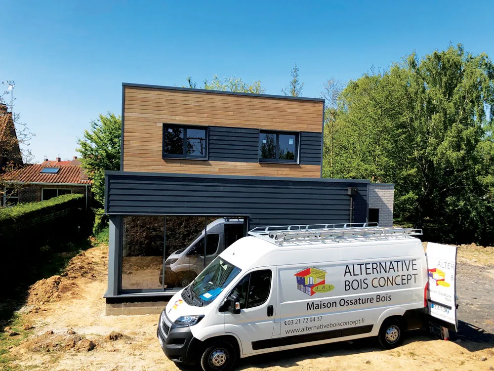 maison ossature bois Hazebrouck